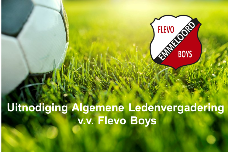 Algemene Ledenvergadering v.v. Flevo Boys