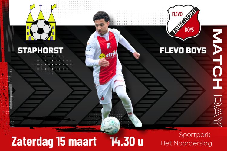 Voorbeschouwing Staphorst – Flevo Boys