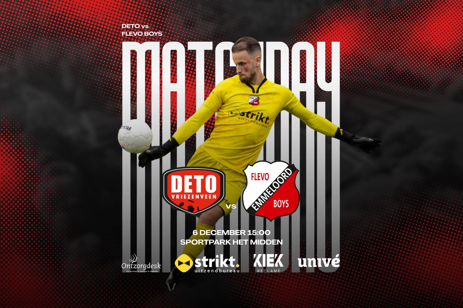 Voorbeschouwing DETO – Flevo Boys