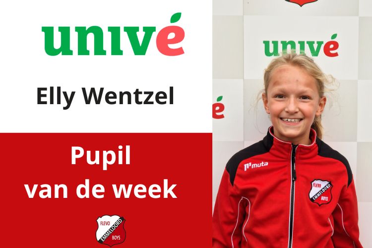Pupil van de week: Elly Wentzel