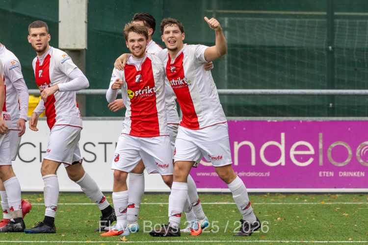 Flevo Boys sluit aan bij de top van de competitie