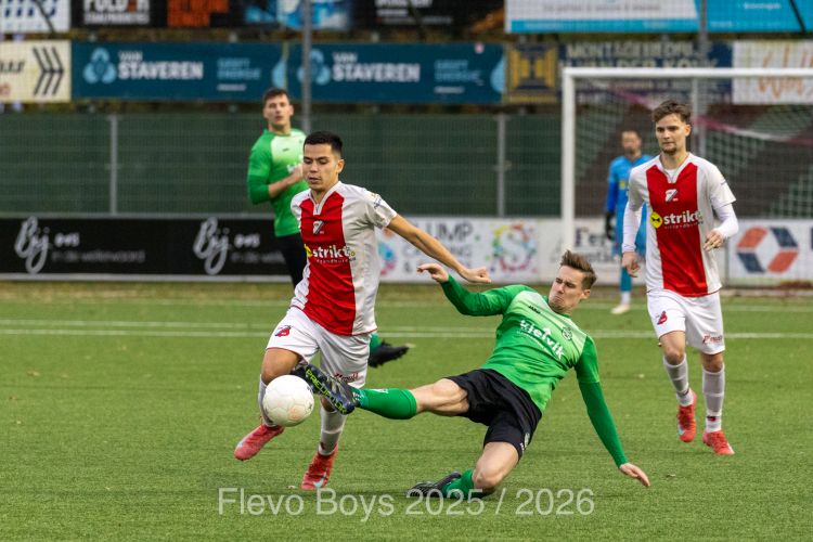 Heino houdt stand in doelpuntenfestijn tegen Flevo Boys