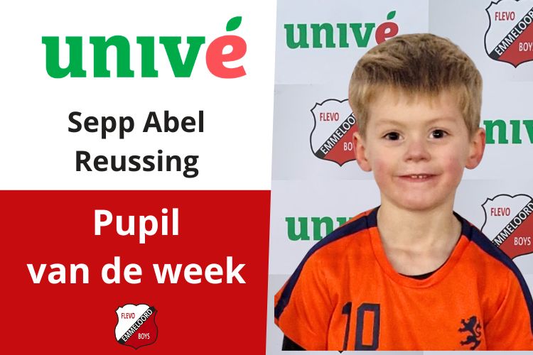 Pupil van de Week: Sepp Abel Reussing