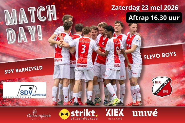 Voorbeschouwing SDV Barneveld – Flevo Boys