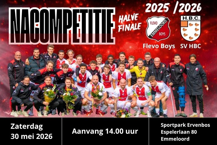Voorbeschouwing Flevo Boys – SV HBC