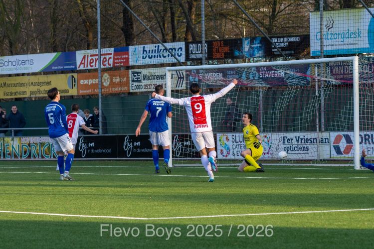 Flevo Boys blijft meedoen in de top van de vierde divisie D