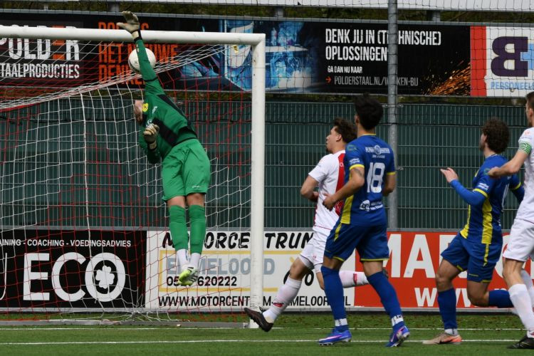 Zwaarbevochten overwinning op d’Olde Veste ’54