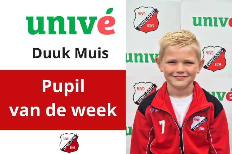 Pupil van de week: Duuk Muis