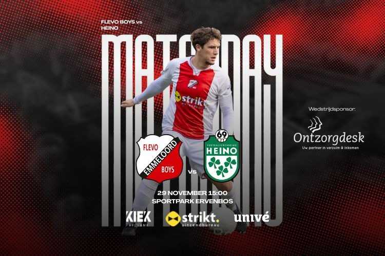 Voorbeschouwing Flevo Boys – VV Heino