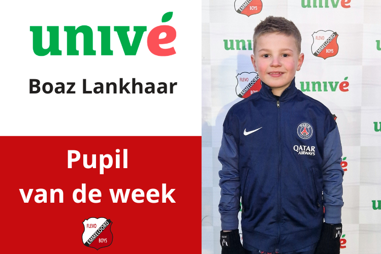 Pupil van de week: Boaz Lankhaar