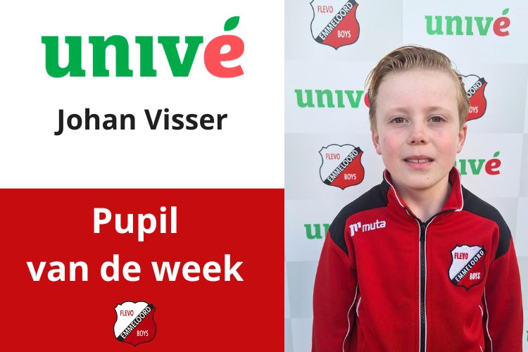 Pupil van de Week: Johan Visser