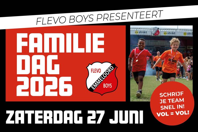 FLEVO BOYS FAMILIEDAG