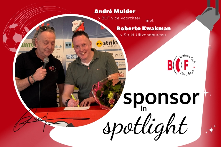 Strikt Uitzendbureau blijft hoofdsponsor van Flevo Boys!