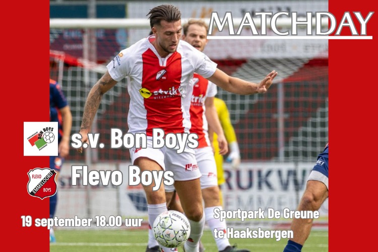 Voorbeschouwing Bon Boys – Flevo Boys