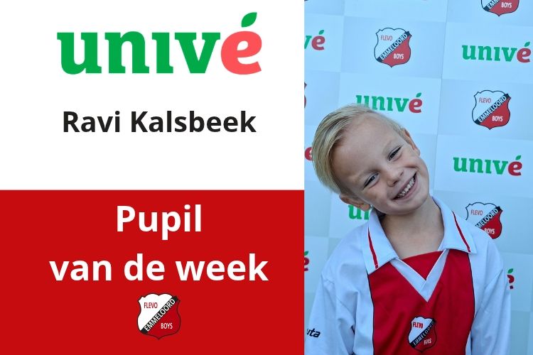 Pupil van de week: Ravi Kalsbeek