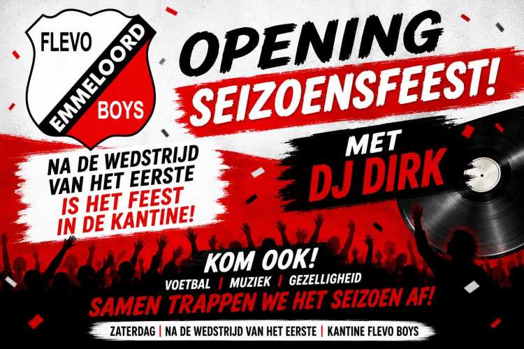 OPENINGSFEEST 29 AUGUSTUS