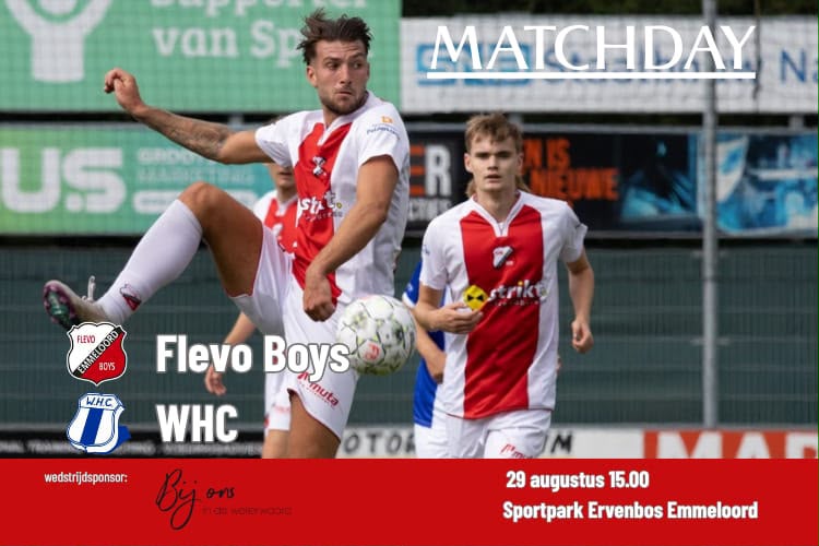 Voorbeschouwing Flevo Boys – WHC