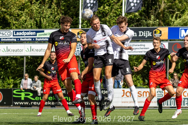 Berkum en Flevo Boys blijven steken op doelpuntloos gelijkspel