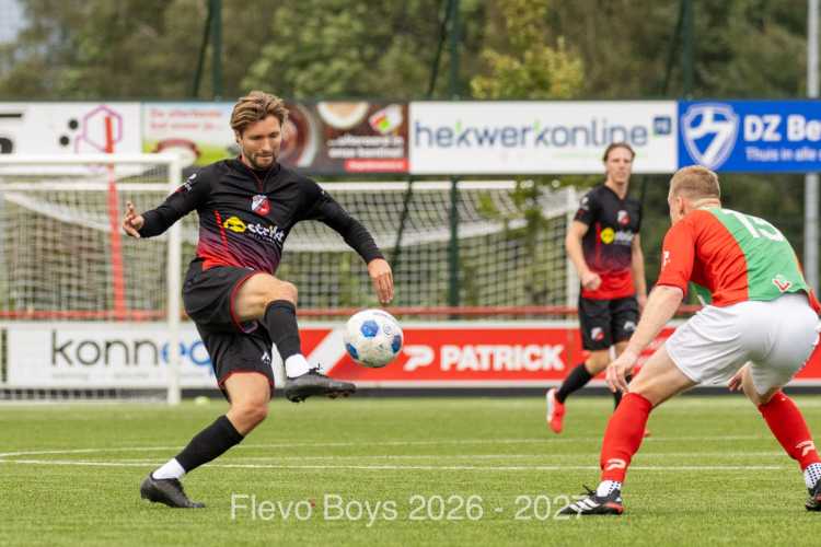 Flevo Boys kon het goede gevoel van vorige week niet doorzetten