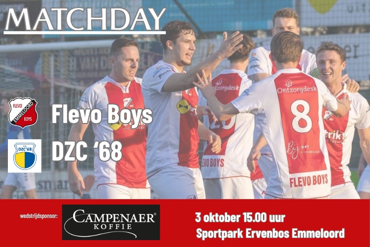 Voorbeschouwing Flevo Boys – DZC’68