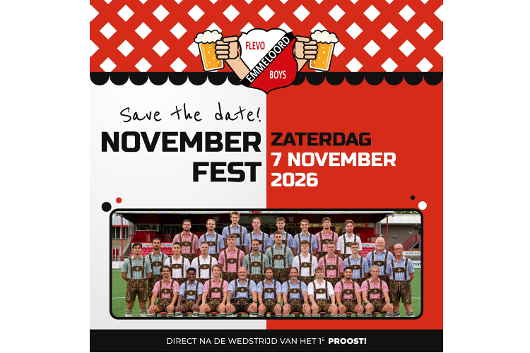 SAVE THE DATE: NOVEMBERFEST!