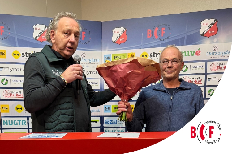 Schildersbedrijf Wiebe Bolt versterkt het netwerk van Business Club Flevo Boys